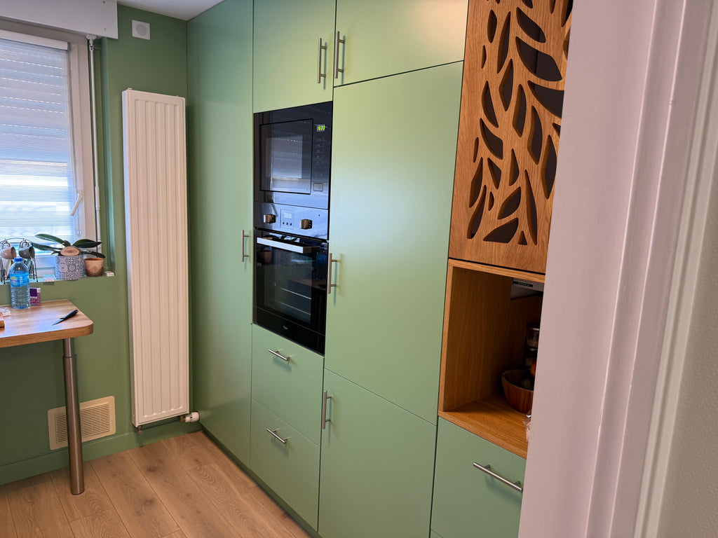 Cuisine sur mesure Vert Wadalab
